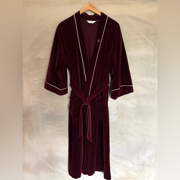 Vintage Dior Velvet Robe - Picture 1 of 4